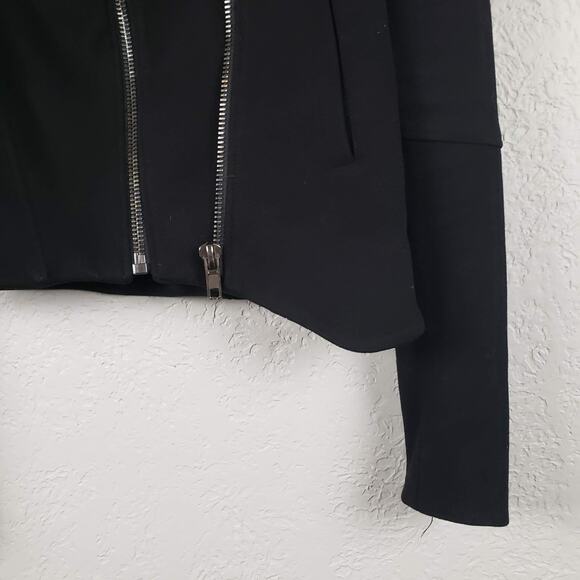 NEW! Helmut Lang Full Zip Military Moto Style Top Heavy Knit - S - Picture 4 of 5